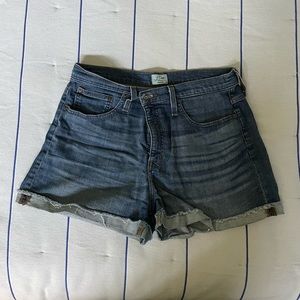 JCrew women’s denim high waist shorts